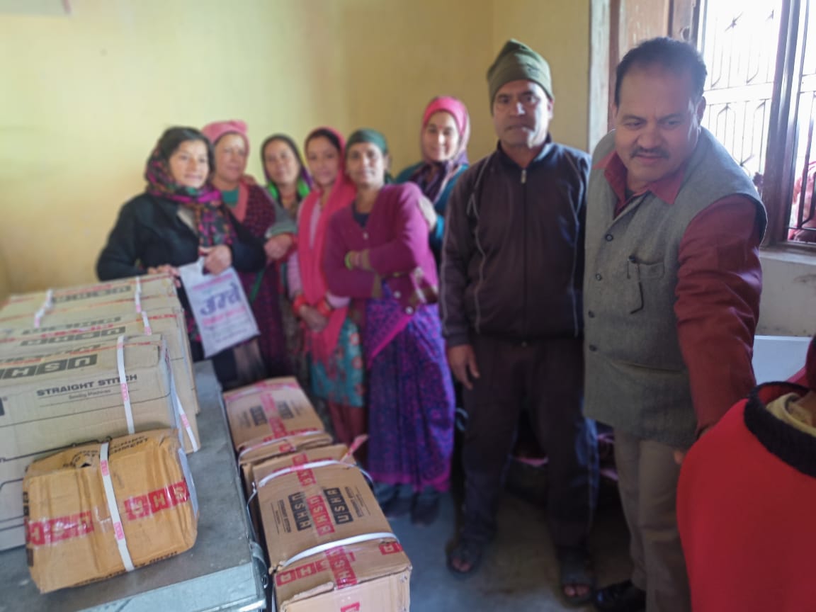 New Sewing Training Center Inauguration At Chamoli Garhwal